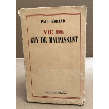 Vie de guy maupassant