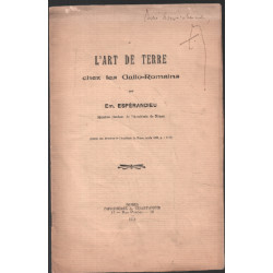 L'art de terre chez les gallo-romains