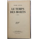 Le temps des morts
