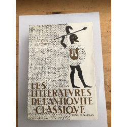 Les litteratures de l'antiquité classique