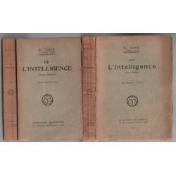 De l'intelligence / en 2 tomes ( complet )