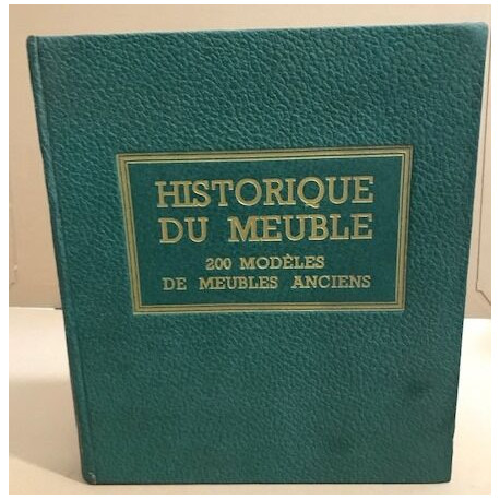 Selection de 200 modeles de meubles anciens francais et etrangers...