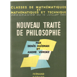 Nouveau traite de philosophie / classes de mathematiques