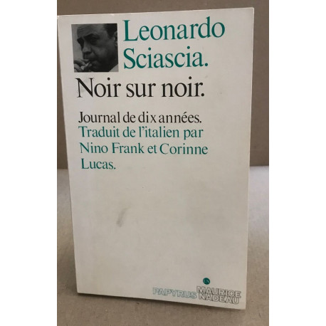 Noir sur noir