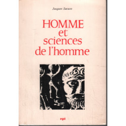 Homme et sciences de l'homme