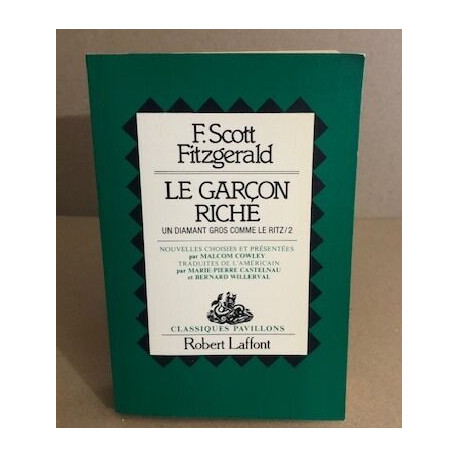 Le Garçon riche tome 2 : Un diamant gros comme le ritzlaffont /...