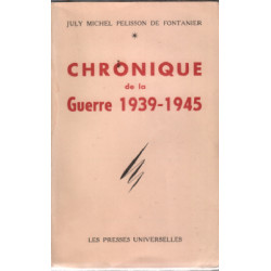 Chronique de la guerre 1939-1945