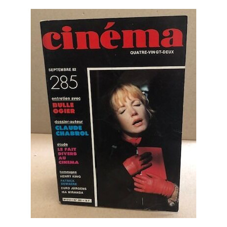 Revue cinema n° 285