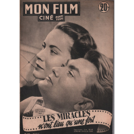 Les miracles n'ont lieu qu'une fois / Revue mon film n° 268 /...