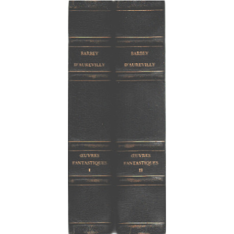 Oeuvres fantastiques / 2 tomes / les diaboliques- le cachet...