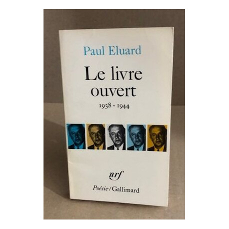 Le livre ouvert 1938-1944