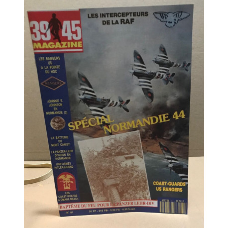 39-45 magazine n° 61 / special normandie 1944