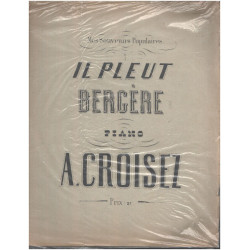 Il pluet bergère / piano ( partition )