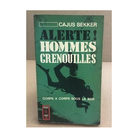 Alerte ! hommes grenouilles / corps à corps sous la mer