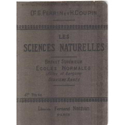 Les sciences naturelles/ brevet superieur ecoles normales
