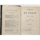 Voyage en Italie , Naples Rome Florence (edtition de 1876 et 1880...