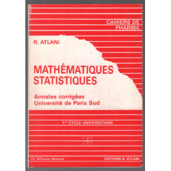 Mathématiques statistiques : annales corrigées (université de...