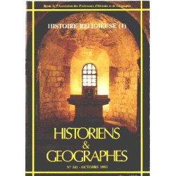 Historiens et géographes n° 341: HISTOIRE RELIGIEUSE 1