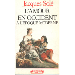 Amour en Occident à l'époque moderne