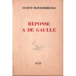 Réponse à De gaulle