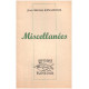 Miscellanées