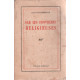 Sur les frontieres religieuses
