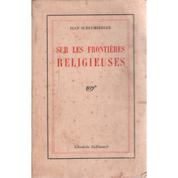 Sur les frontieres religieuses