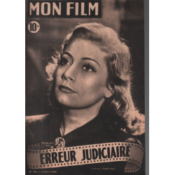 Erreur judiciaire / revue mon film n° 100 michèle alfa