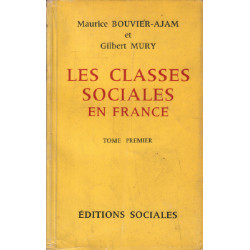 Les classes sociales en france / tome 1