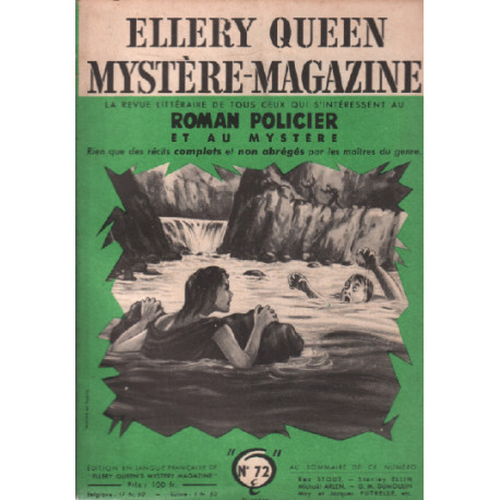 Ellery queen mystere magazine n ° 72