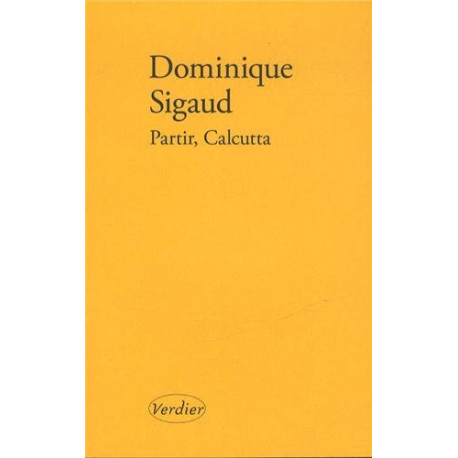 Partir Calcutta