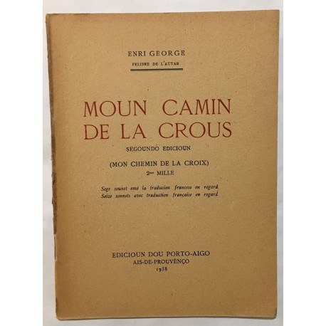 Mon ghemin de la croix / moun camin de la crous...