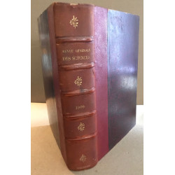 Revue générale des sciences / année complète 1909