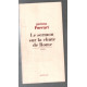 Le sermon sur la chute de Rome
