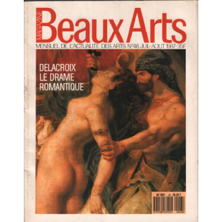 Beaux-arts n° 48 / delacroix le drame romantique