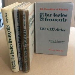 Les texte francais du XVI ° au XX° siecle / classes de troisiéme...