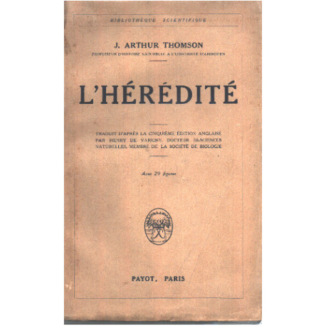 L'hérédité