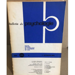 Bulletin de psychologie n°224 / revue bimestrielle / articles sur...