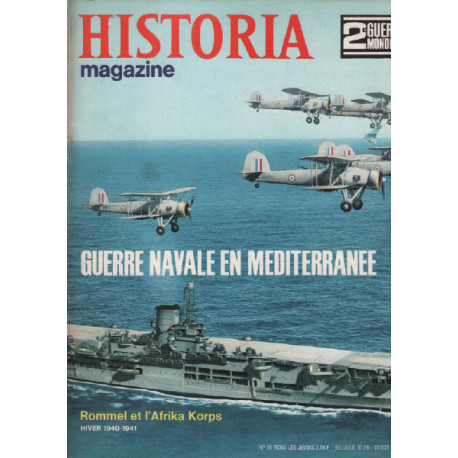 2ème guerre mondiale / historia magazine n° 16 guerre navale en...