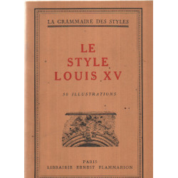 Le style louis XV