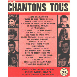 Chantons tous n° 25