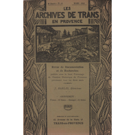 Les archives de trans en provence n° 16
