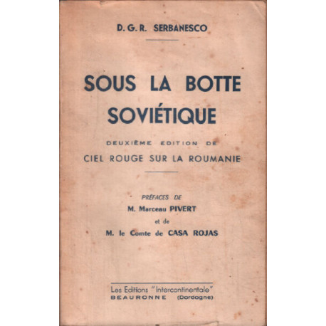 Sous la botte soviétique ( deuxieme edition de ciel rouge sur la...