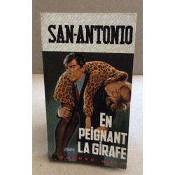 En peigant la girafe ( couverture de gourdon )