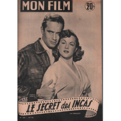 Le secret des incas / revue mon film n° 464 charlton heston nicole...