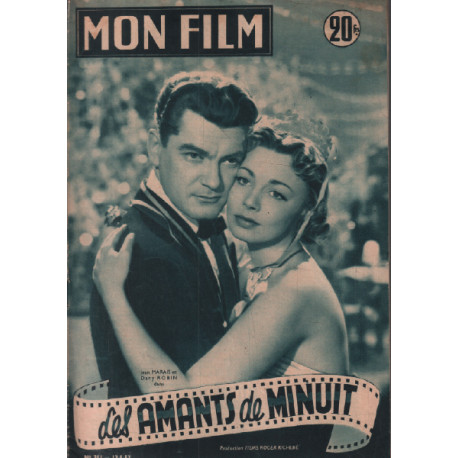Les amants de minuit /Revue mon film n° 351 (jean marais dany robin )