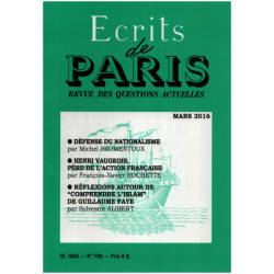 Defense du nationalisme -henri Vaugeois pere de l'action française...