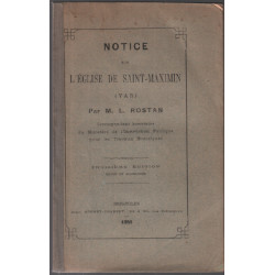 Notice sur l'église de saint-maximin ( histoire et description de...