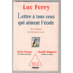 Lettre À Tous Ceux Qui Aiment L'école