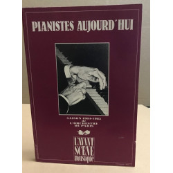Pianistes aujourd'hui / saison 1984-1985
